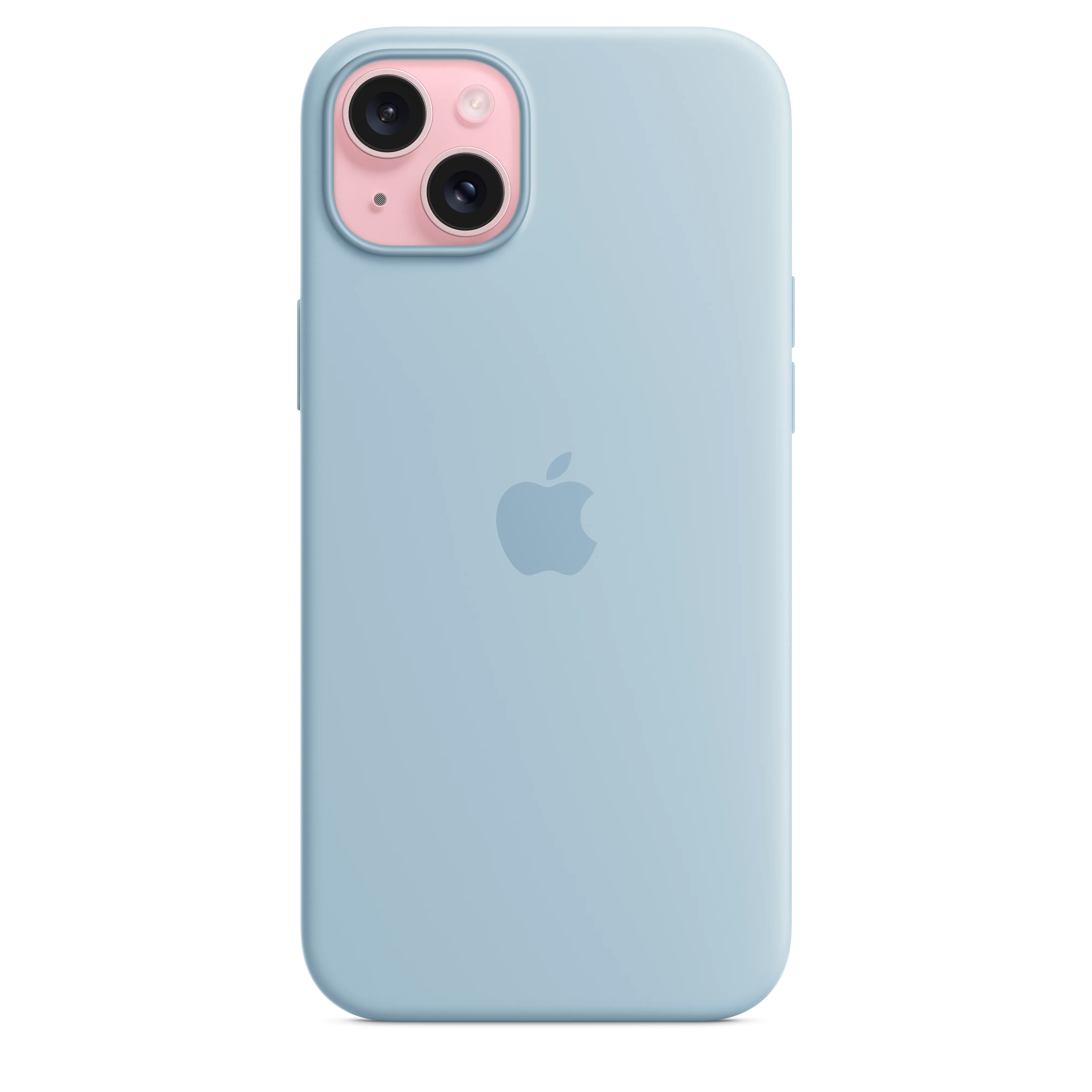 iPhone 15 Plus Silicone Case with MagSafe - Light Blue