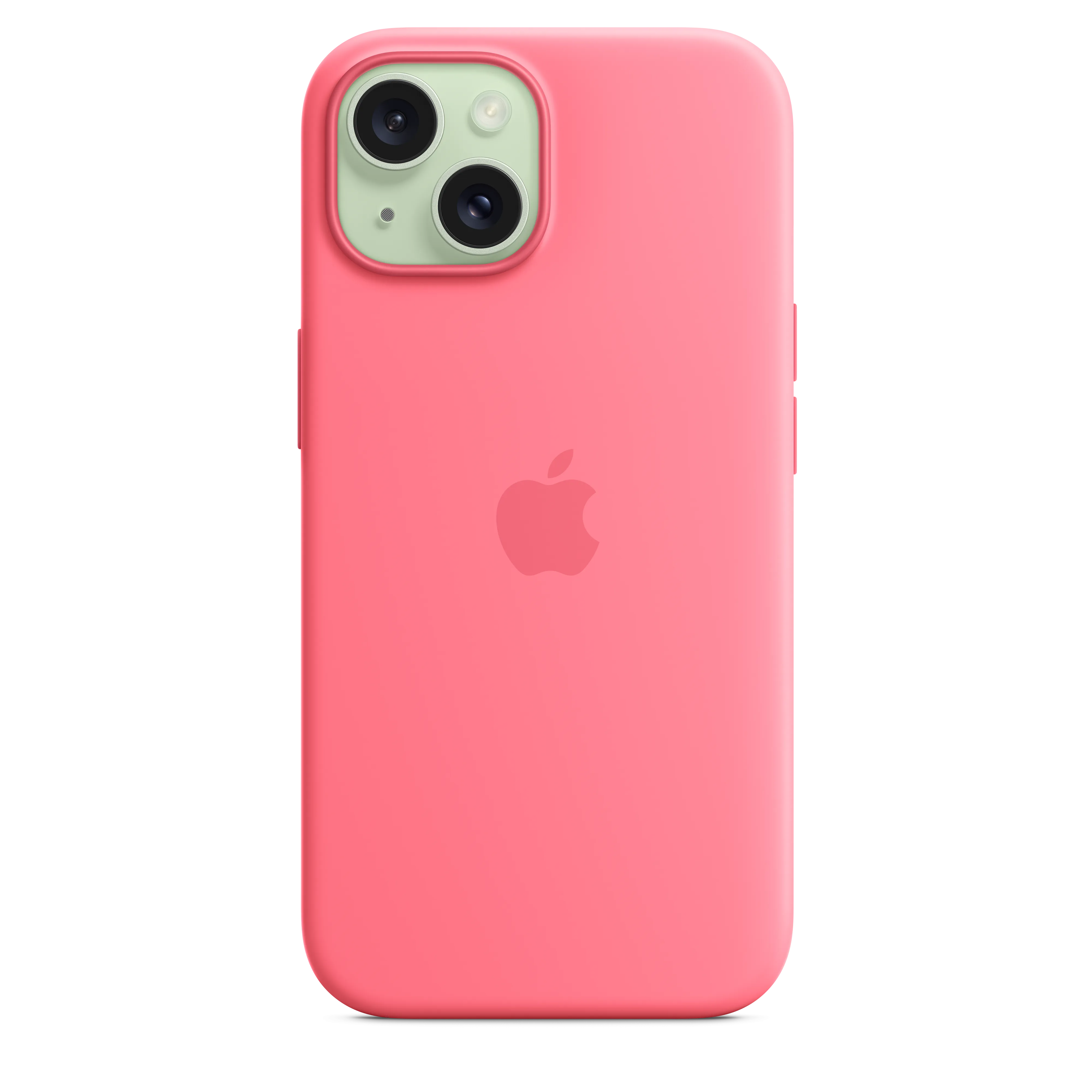 iPhone 15 Silicone Case with MagSafe - Pink