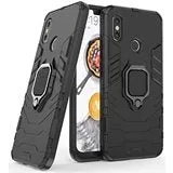 iPhone 8 Defender Armor Rugged Case with Ring Holder - Black