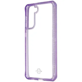 ITSKINS Hybrid Clear Series Case for Samsung Galaxy S21 5G - Purple/Clear