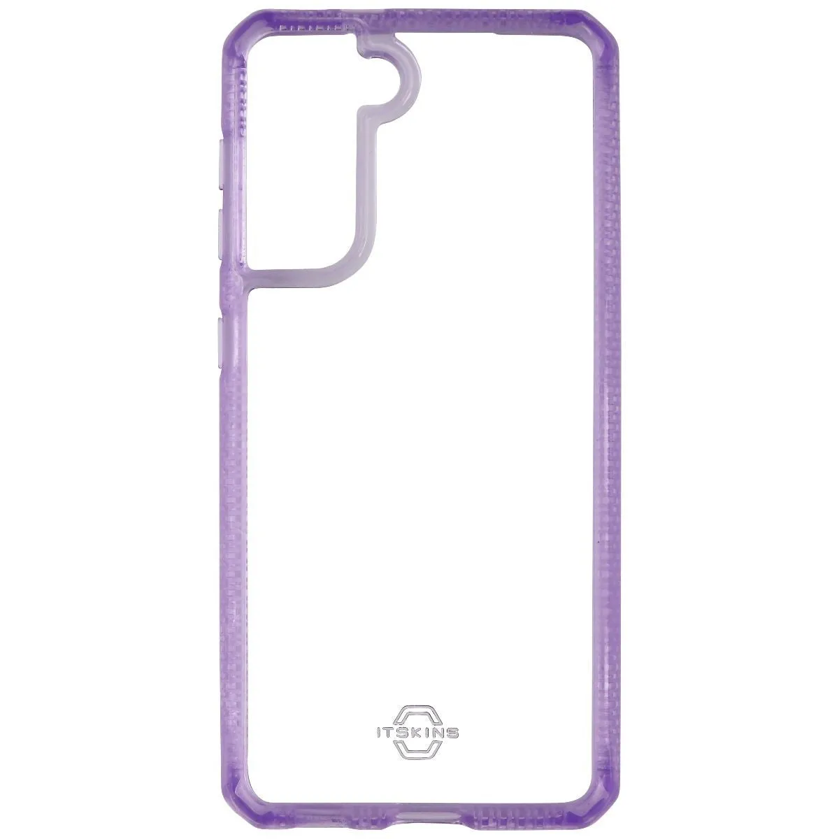 ITSKINS Hybrid Clear Series Case for Samsung Galaxy S21 5G - Purple/Clear