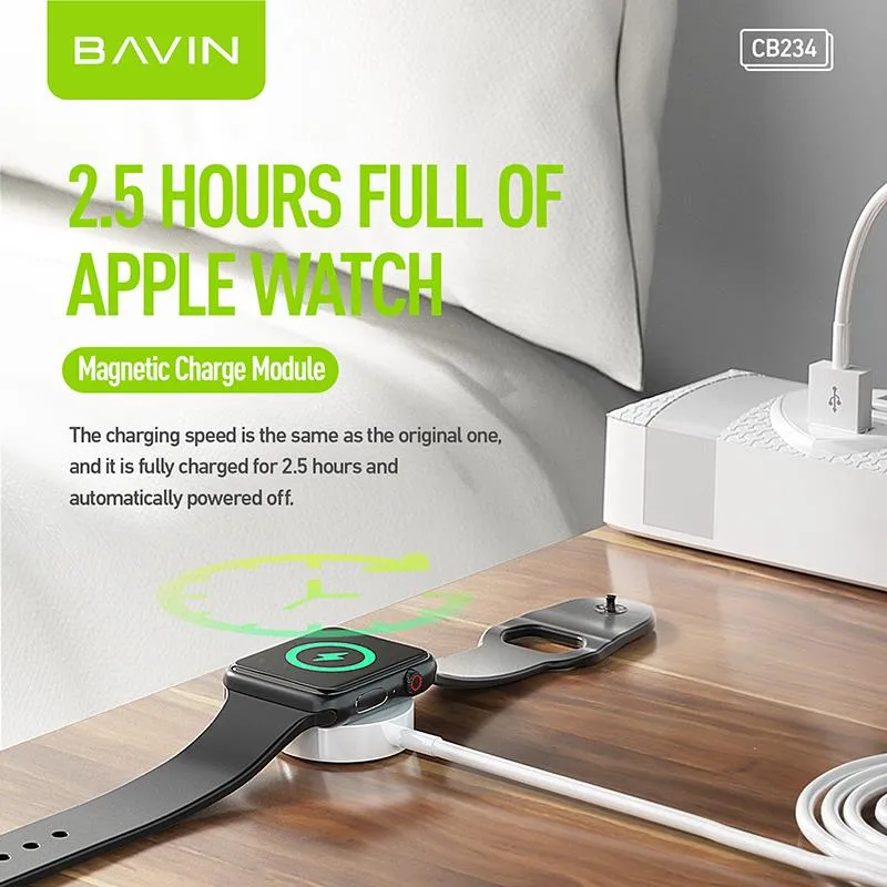 iwatch wireless magnetic charging cable