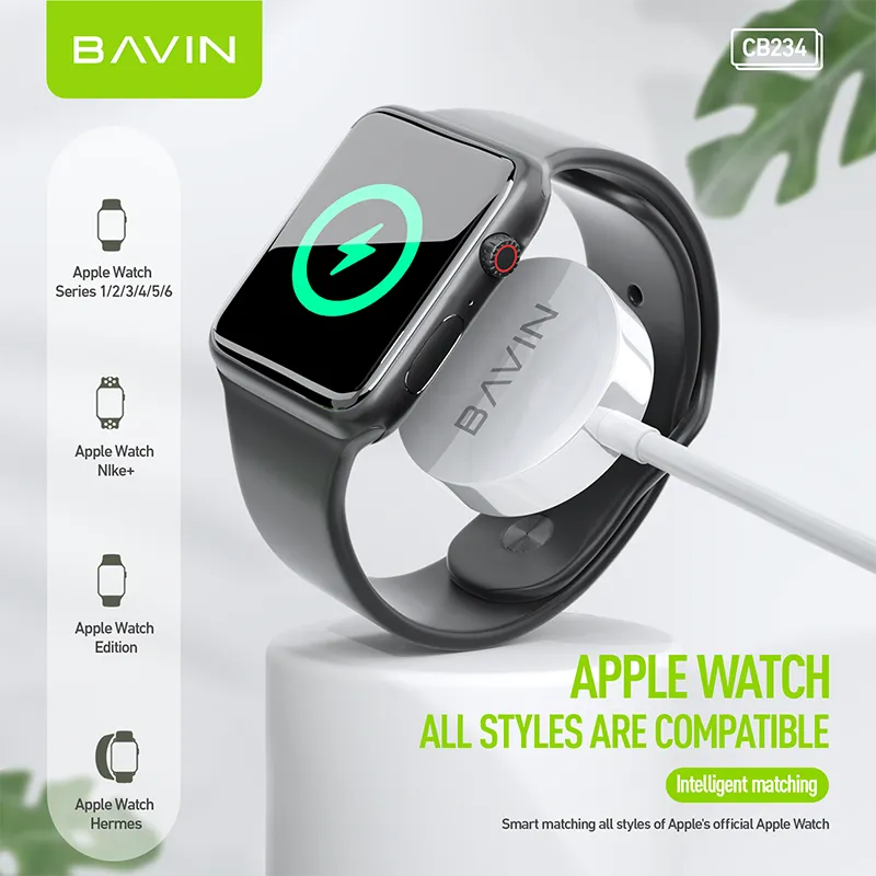 iwatch wireless magnetic charging cable