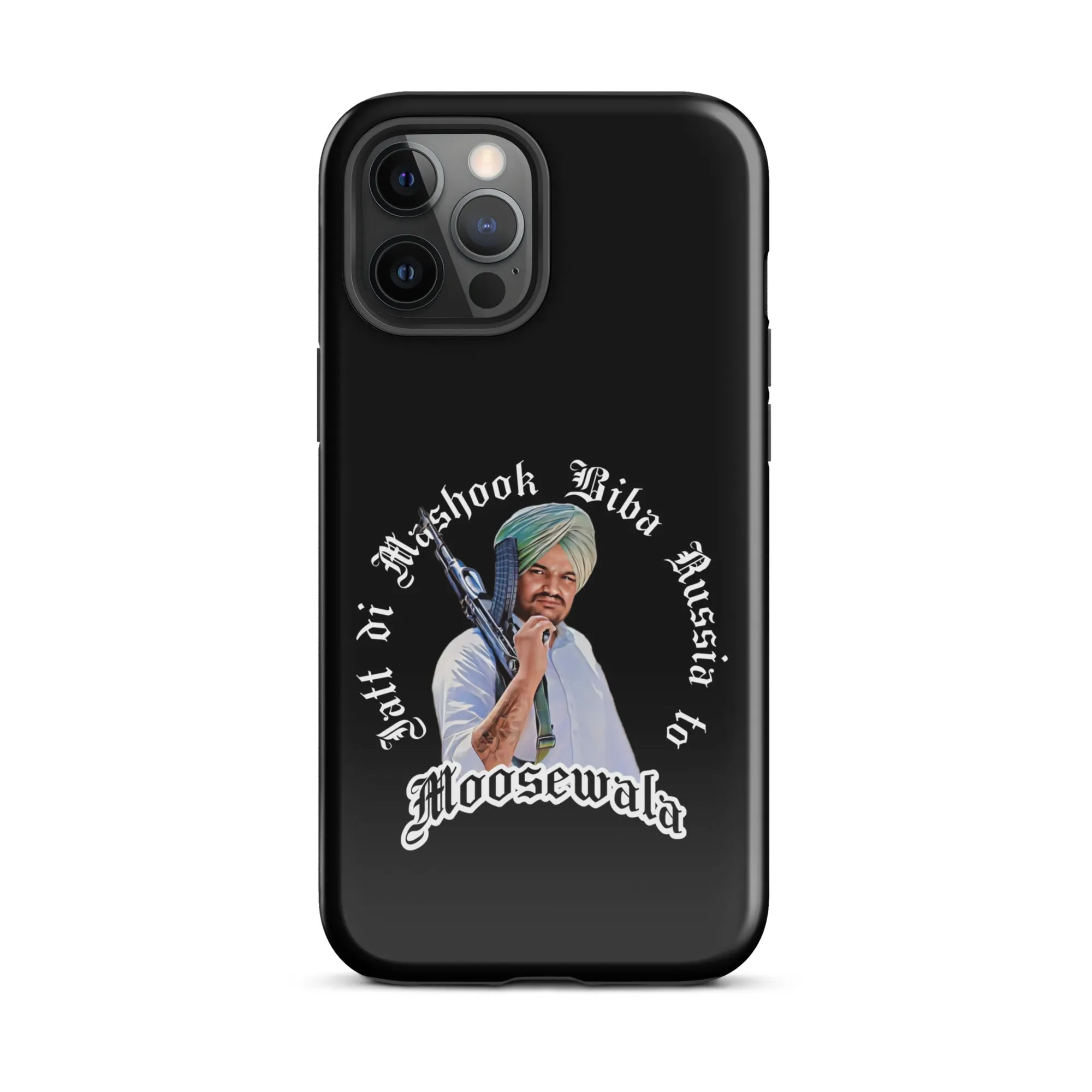 Jatt di mashook Moosewala premium iPhone case