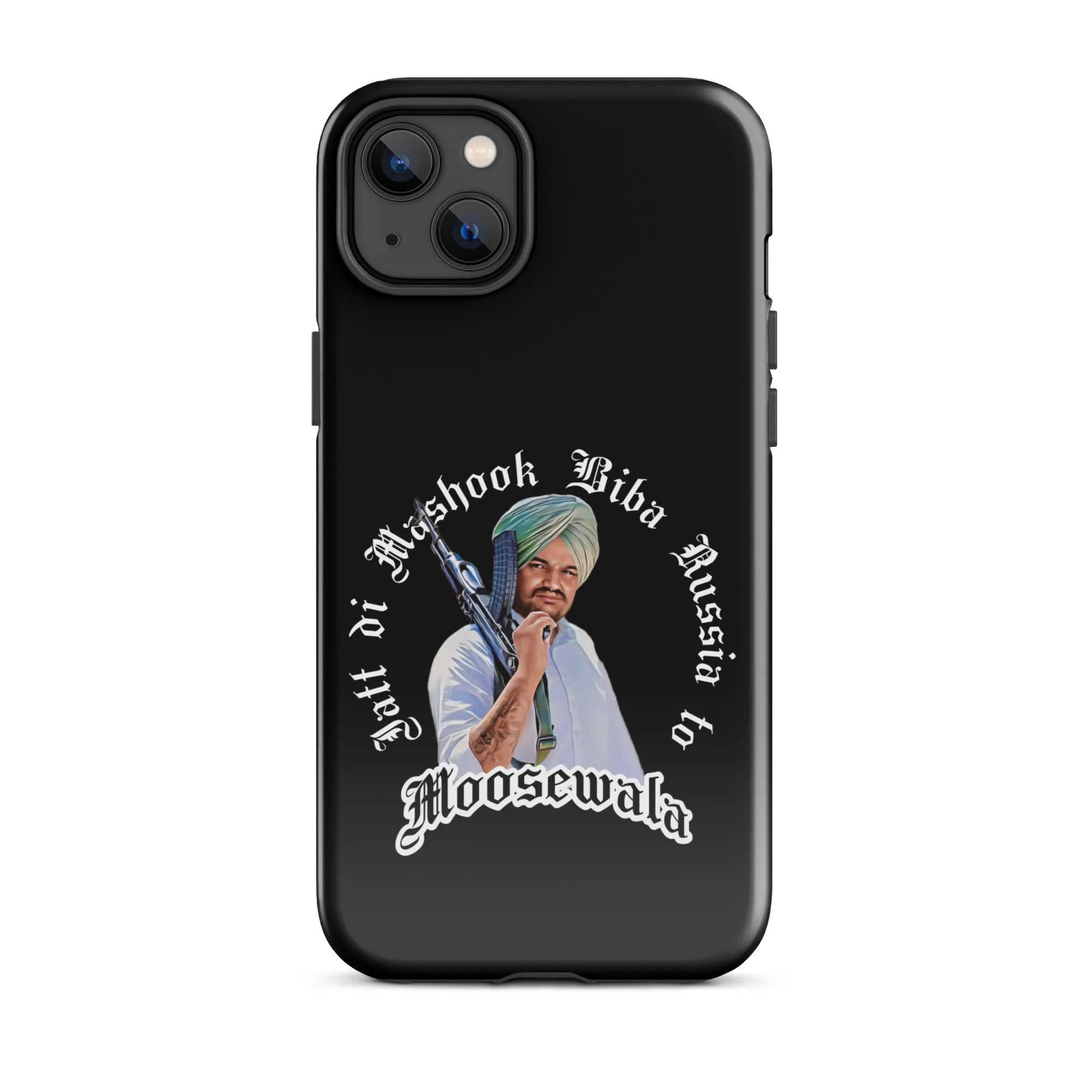 Jatt di mashook Moosewala premium iPhone case