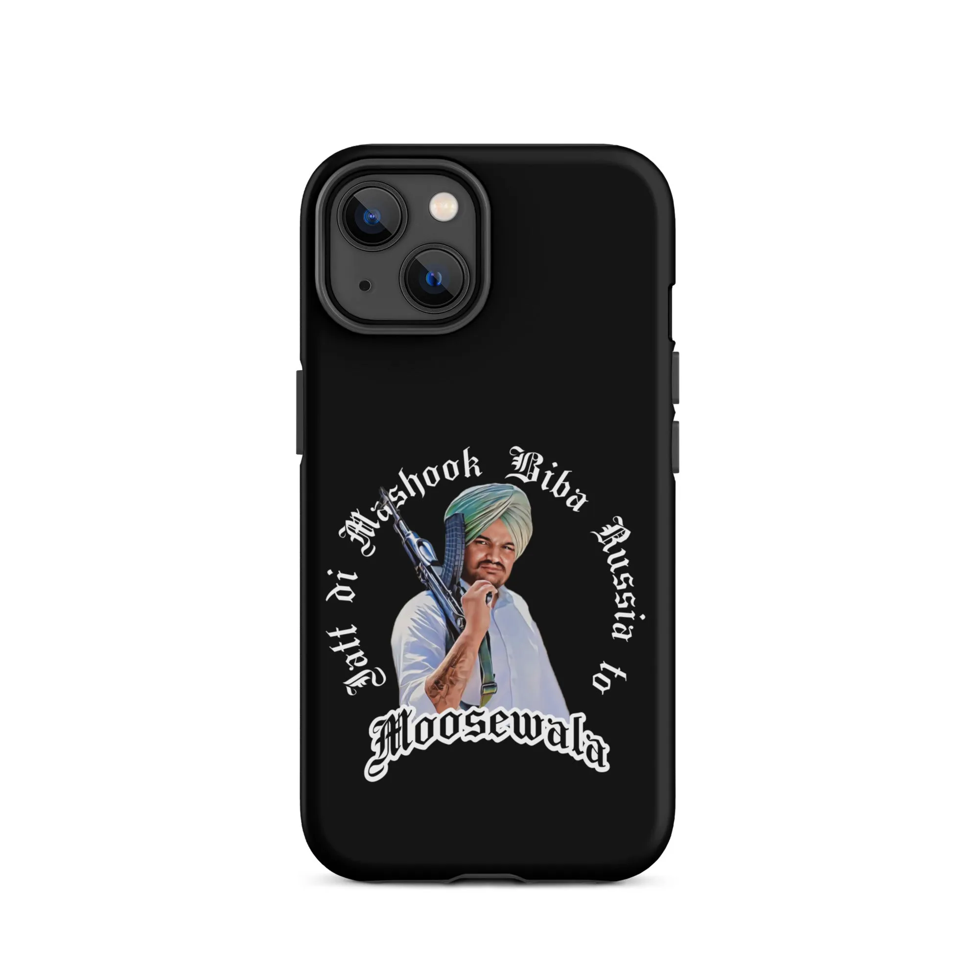 Jatt di mashook Moosewala premium iPhone case