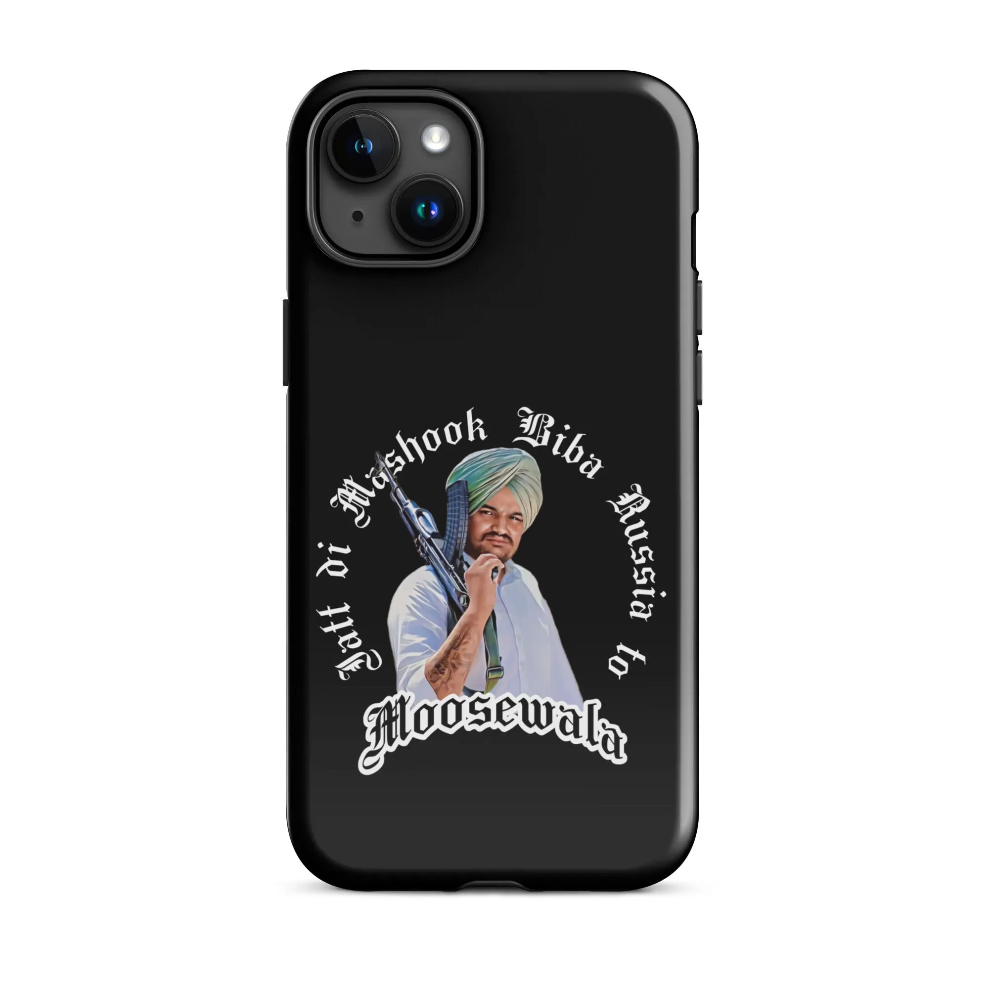 Jatt di mashook Moosewala premium iPhone case