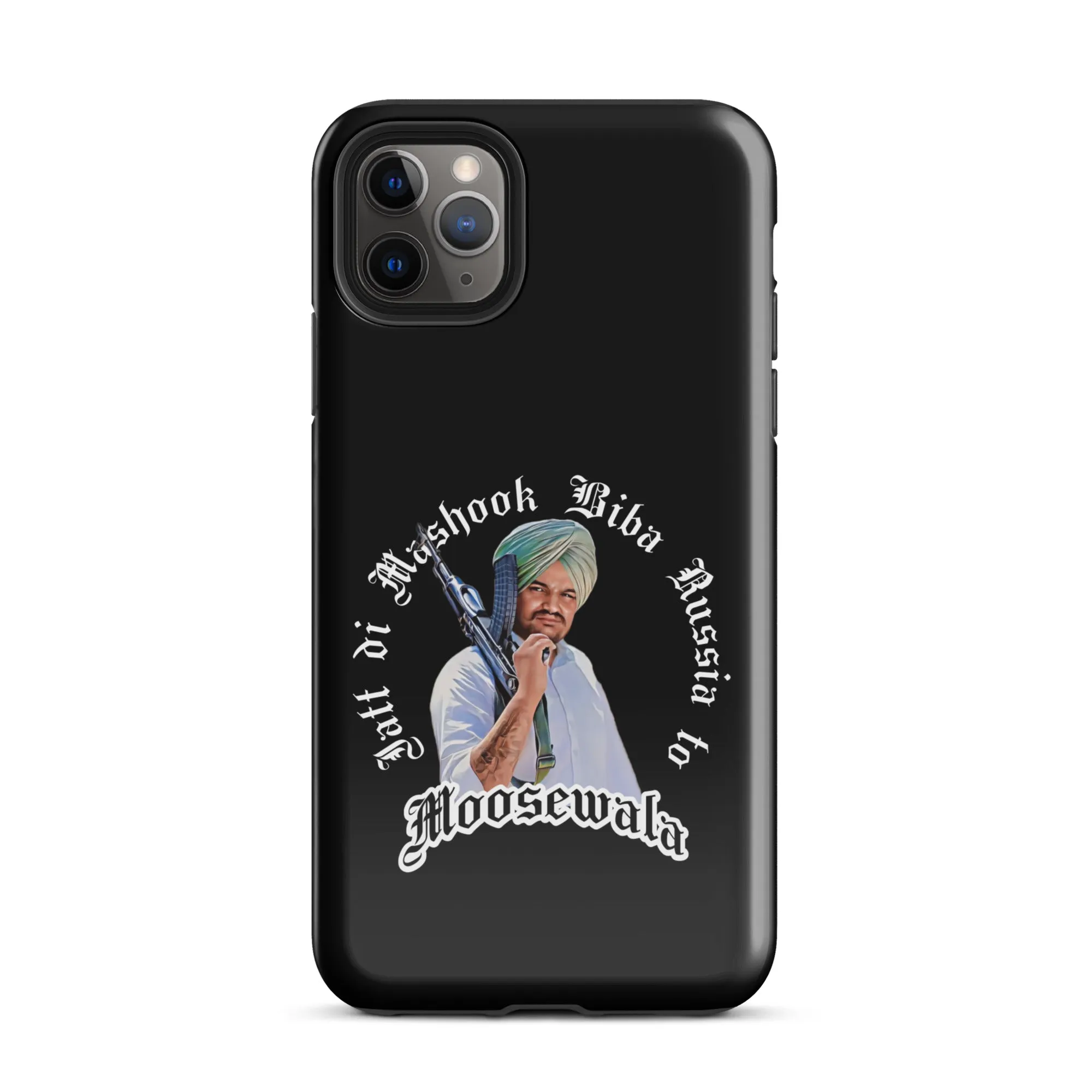 Jatt di mashook Moosewala premium iPhone case