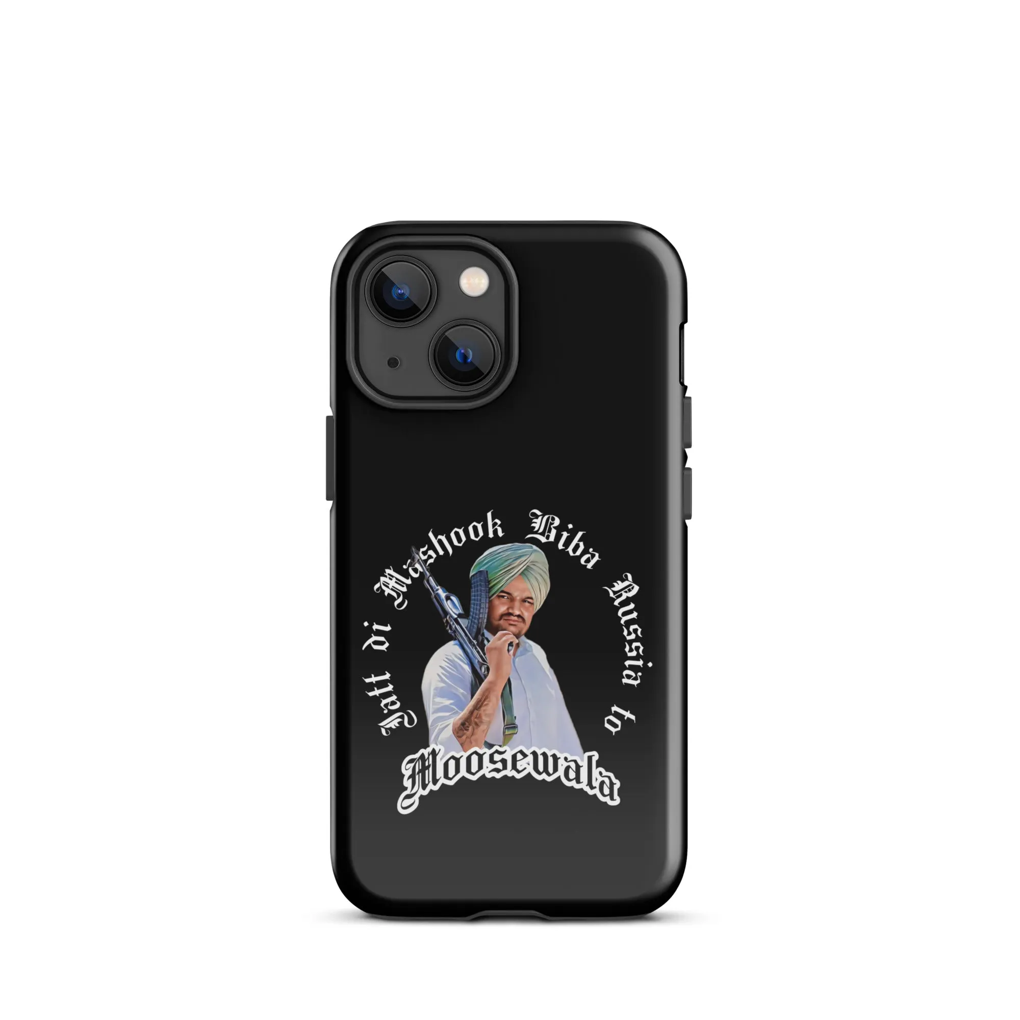 Jatt di mashook Moosewala premium iPhone case