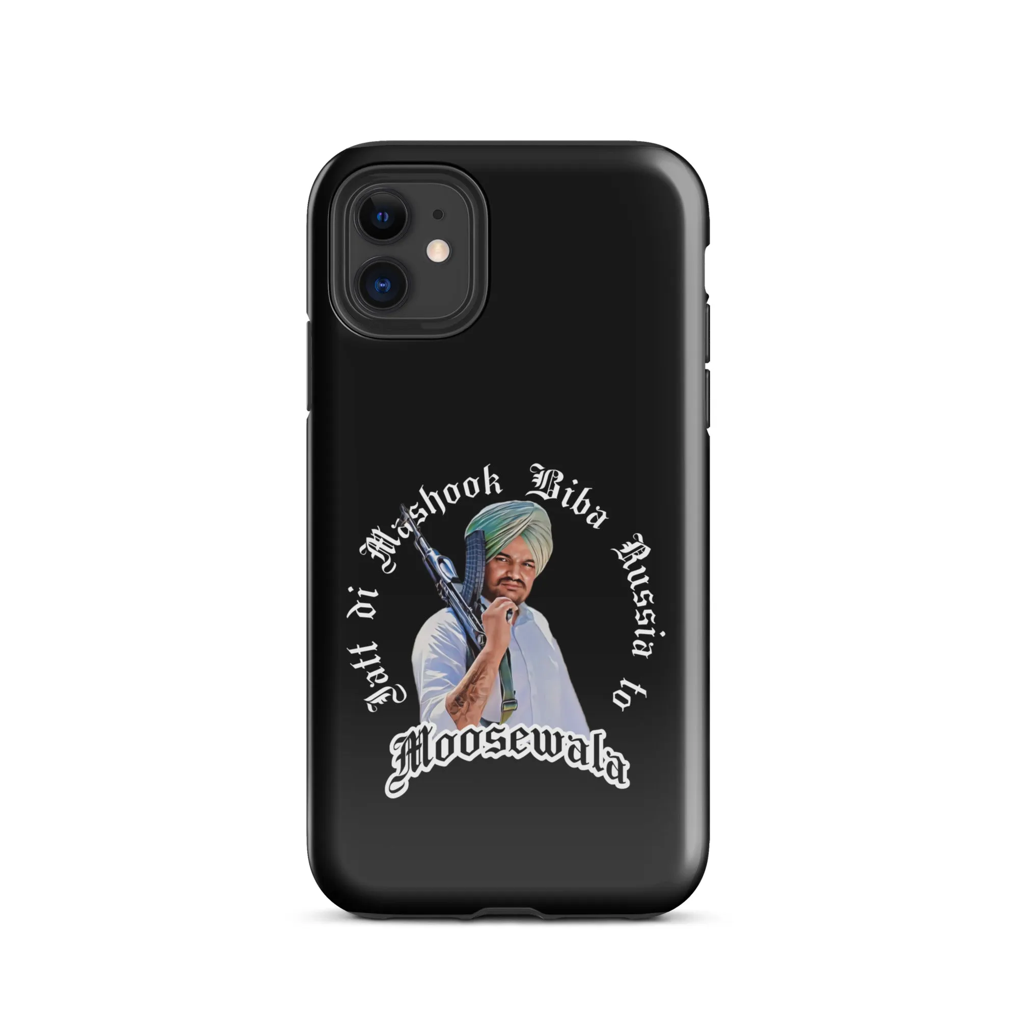 Jatt di mashook Moosewala premium iPhone case