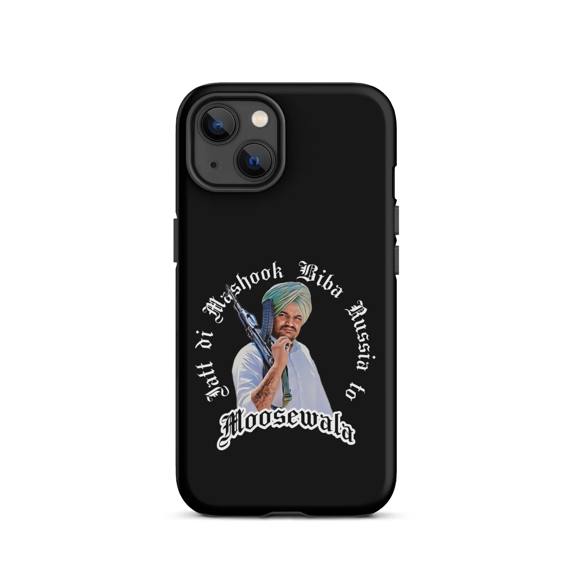 Jatt di mashook Moosewala premium iPhone case