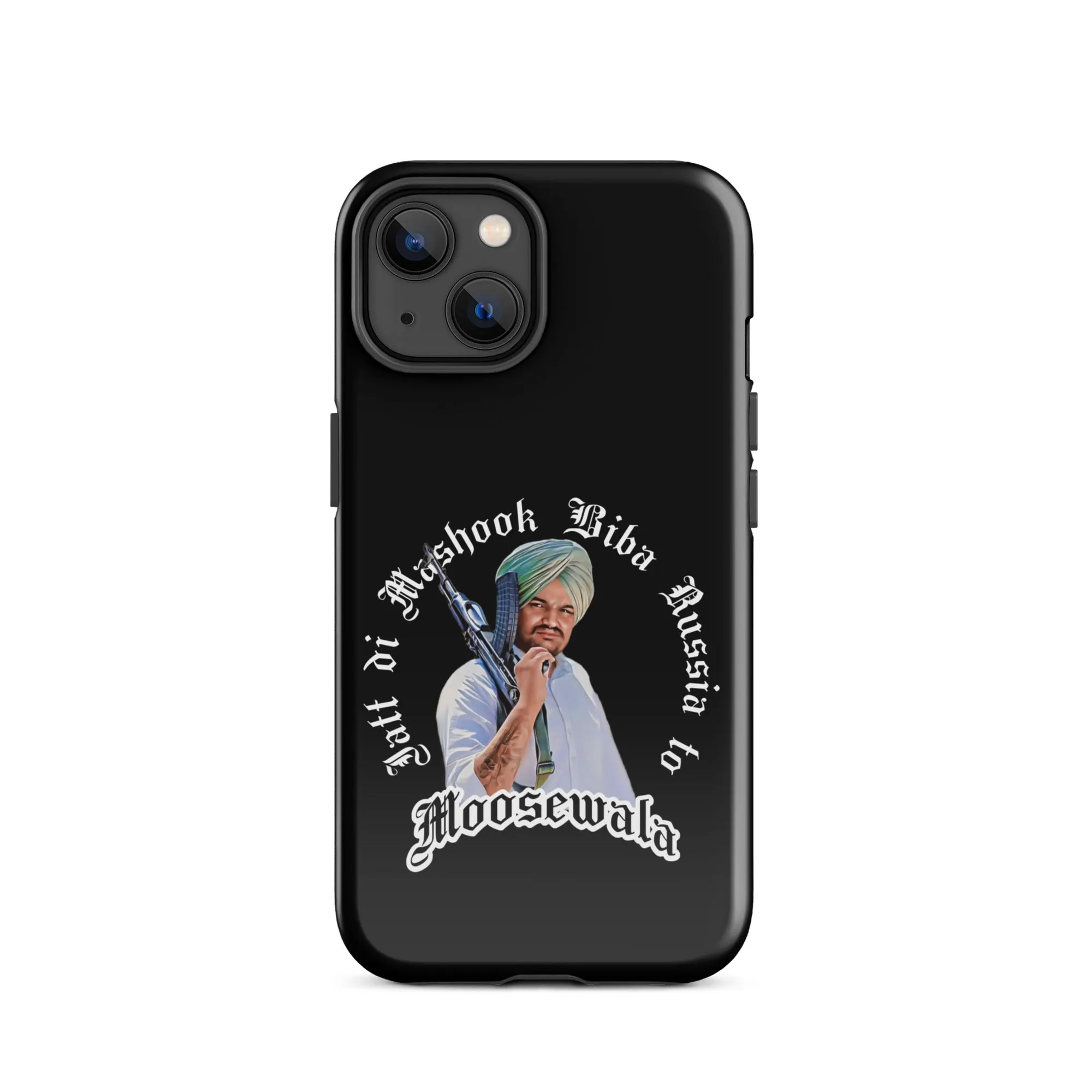 Jatt di mashook Moosewala premium iPhone case