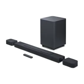 JBL Bar 1000 Pro, 11.1 (7.1.4) Channel Truly Wireless Soundbar with True Dolby Atmos