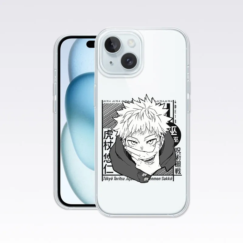 Jujutsu Kaisen Art Anime Clear Silicon Cover