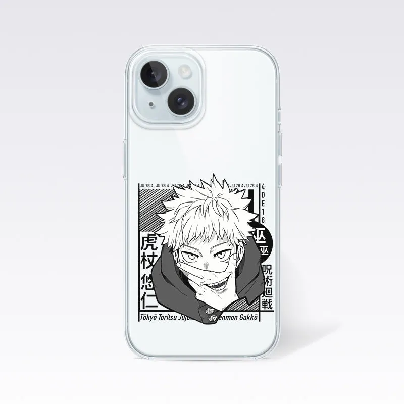 Jujutsu Kaisen Art Anime Clear Silicon Cover