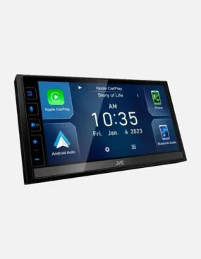 JVC KW-M785BW Wireless Apple Carplay & Android Auto