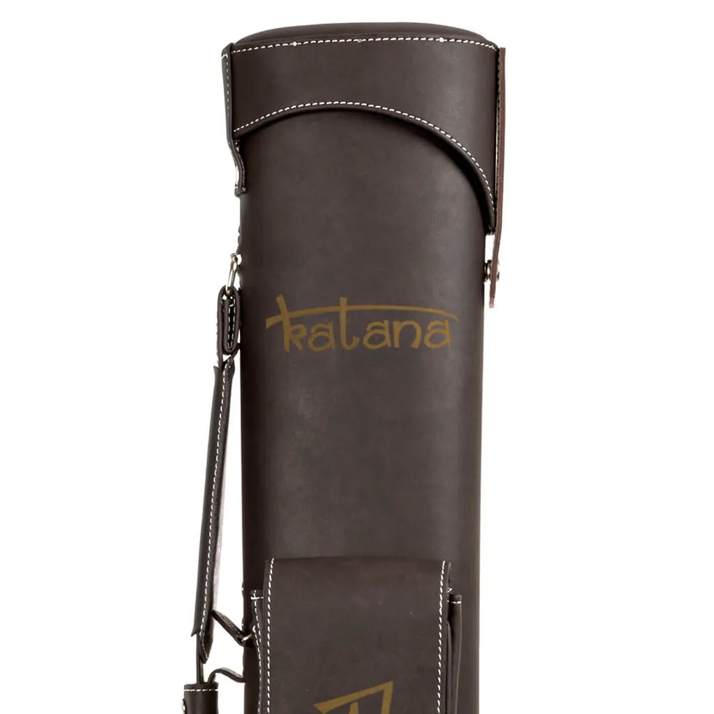 KATANA - 2X4 - LEATHER CASE CHESTNUT