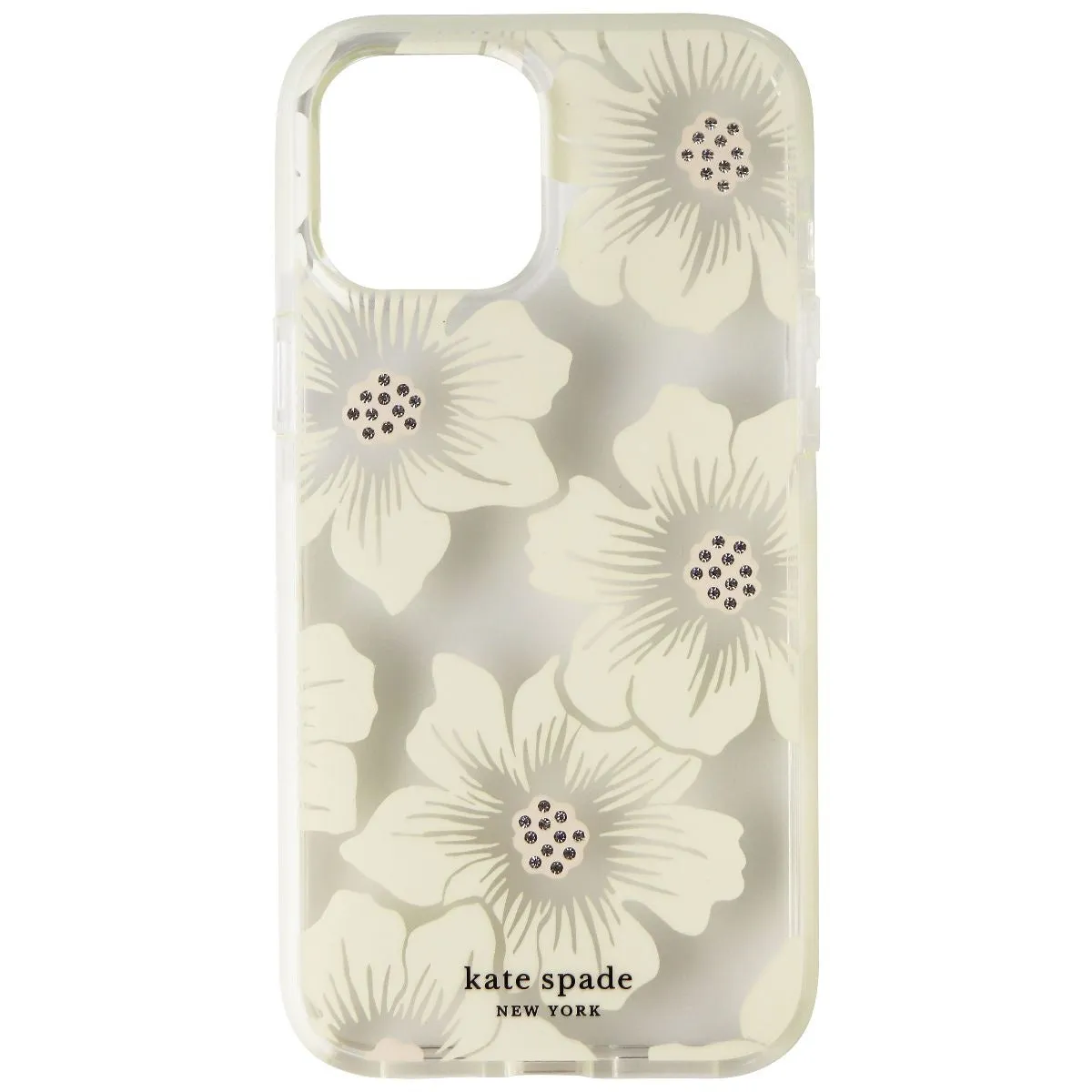 Kate Spade Defensive Hardshell Case for iPhone 13 Pro Max - Hollyhock Floral