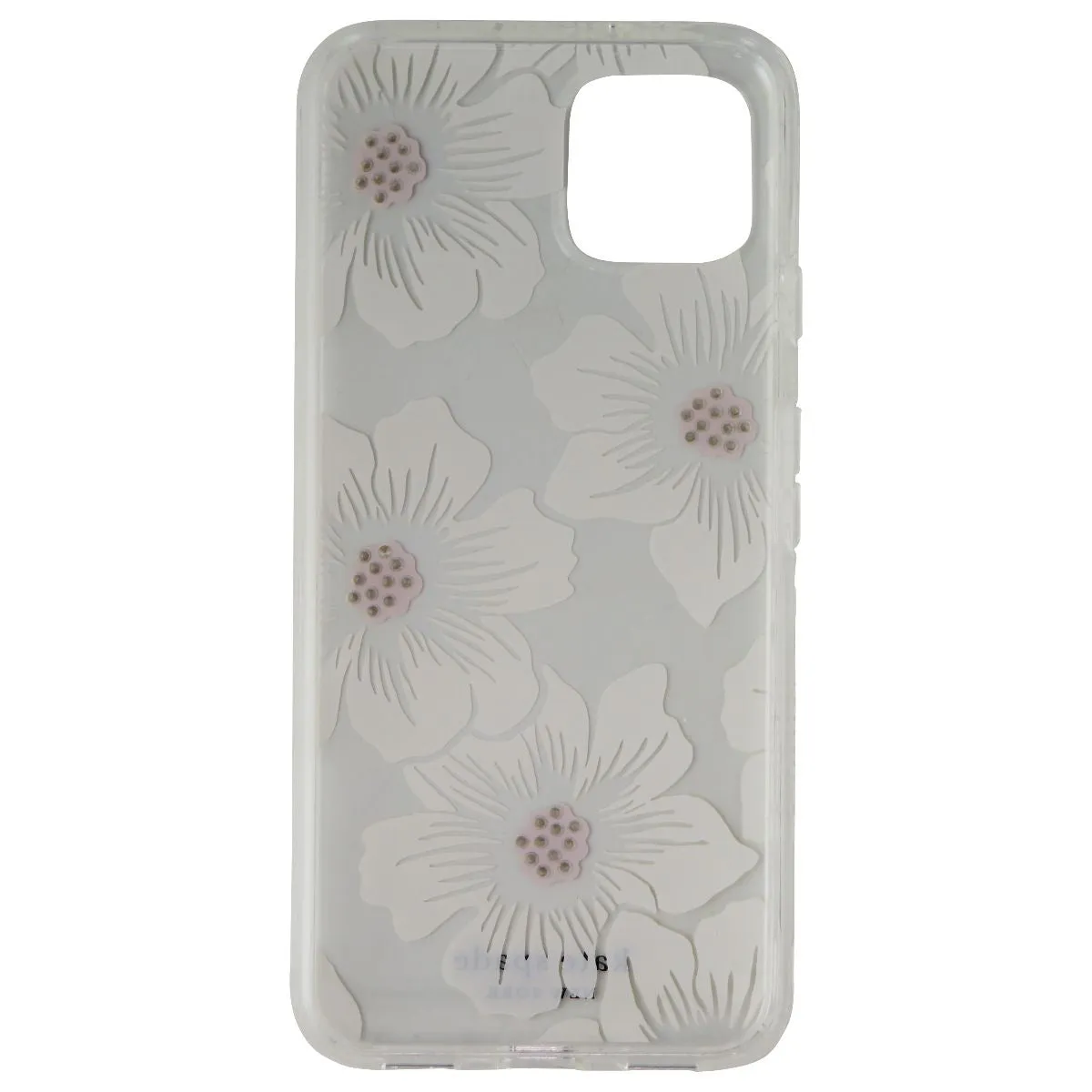 Kate Spade New York Hardshell Case for Google Pixel 4 - Hollyhock Floral/Cream