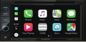 Kenwood DDX5706S 6.2" Apple CarPlay DVD Receiver with Bluetooth