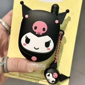 Kuromi Flip Phone Shaped Silicon AirPods Case