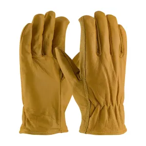 Kut Gard 09-K3700/M Top Grain Goatskin Leather Drivers Glove with Kevlar Lining - Straight Thumb