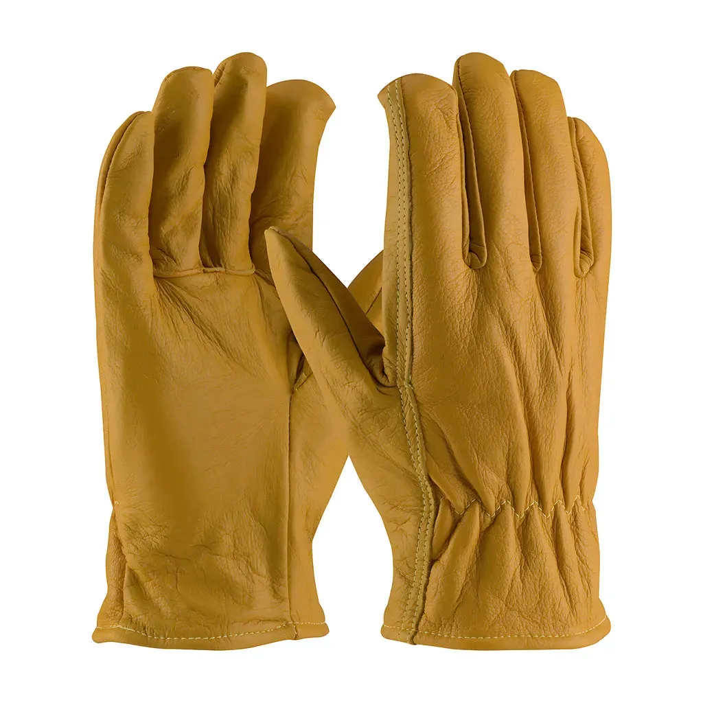 Kut Gard 09-K3700/M Top Grain Goatskin Leather Drivers Glove with Kevlar Lining - Straight Thumb