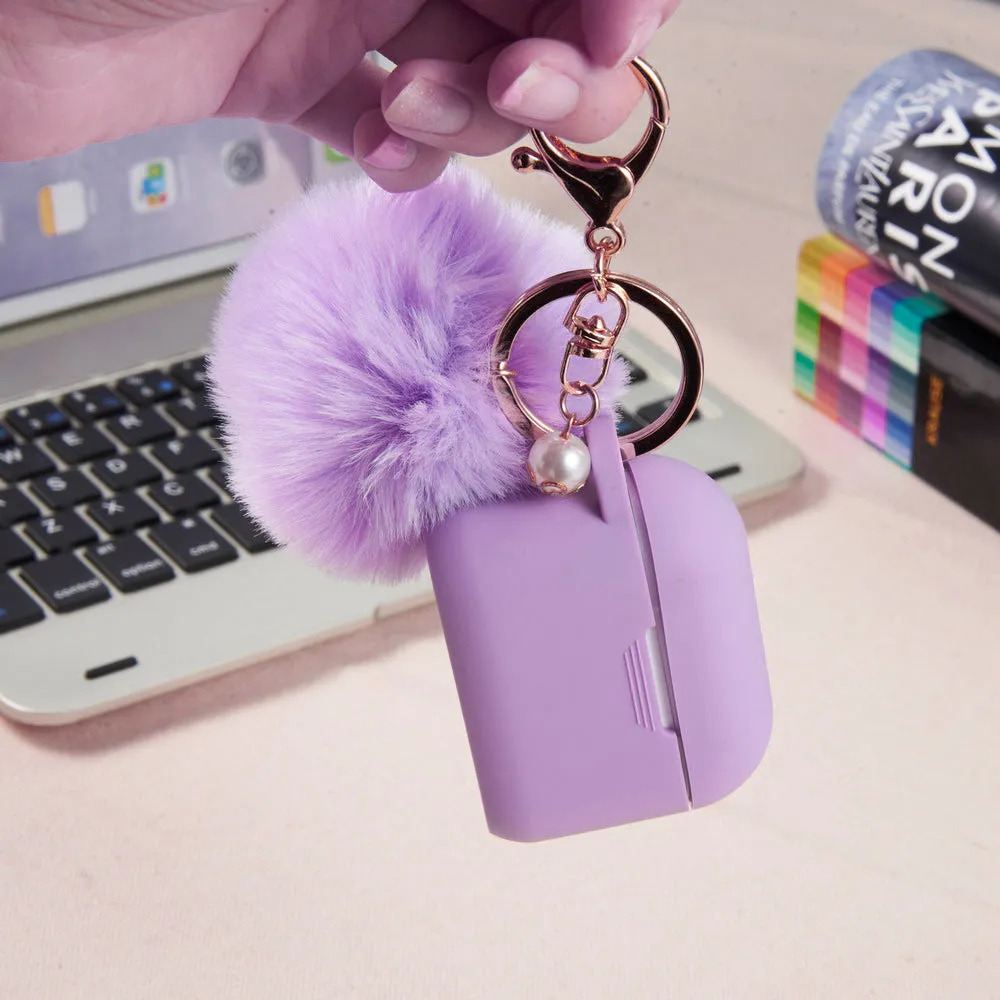 Lavender Keychain Case for Airpods Pro