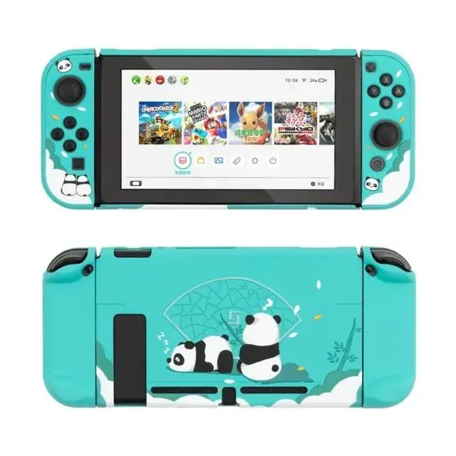 Lazy Panda Case - Nintendo Switch