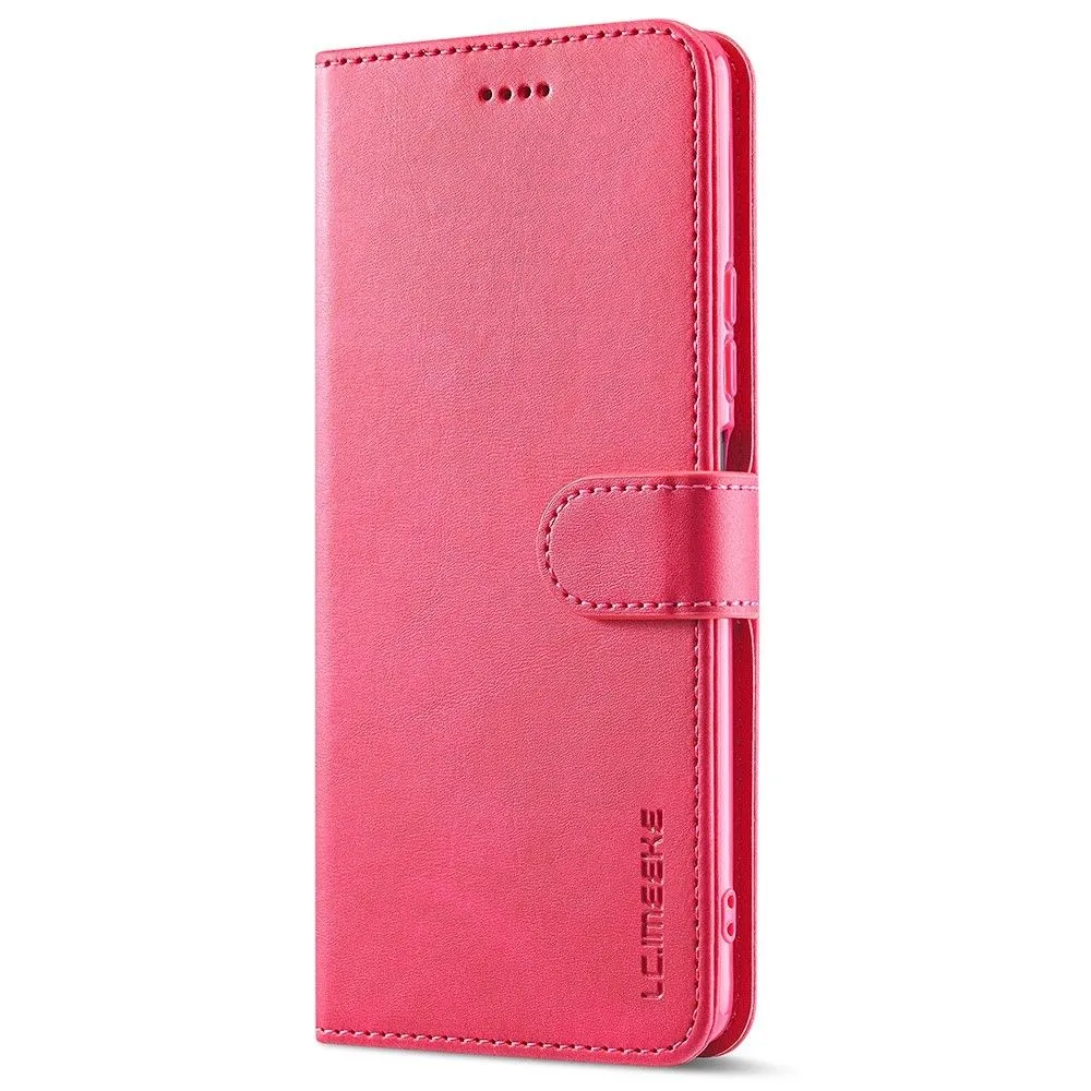 LC.IMEEKE Xiaomi 12 Pro Flip Case - Red