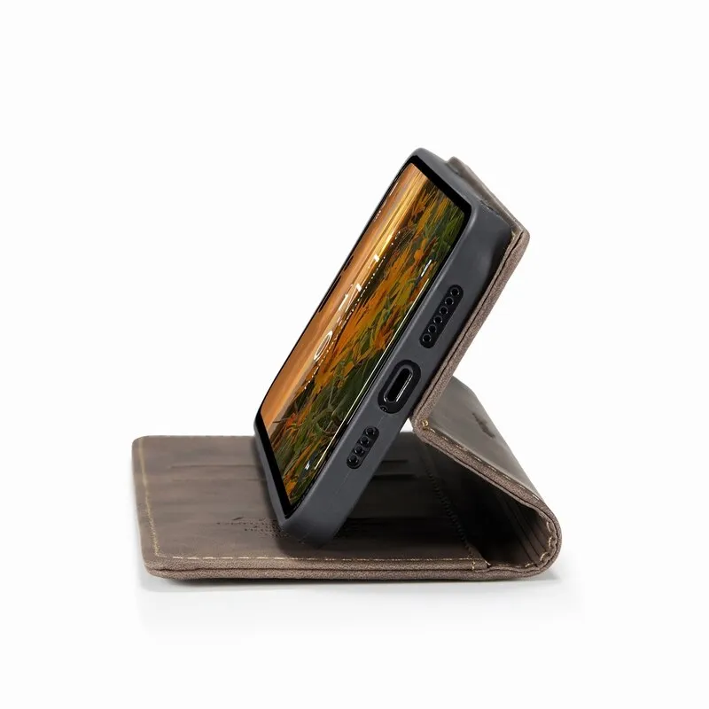 Leather Wallet Flip Phone Cases For iPhone