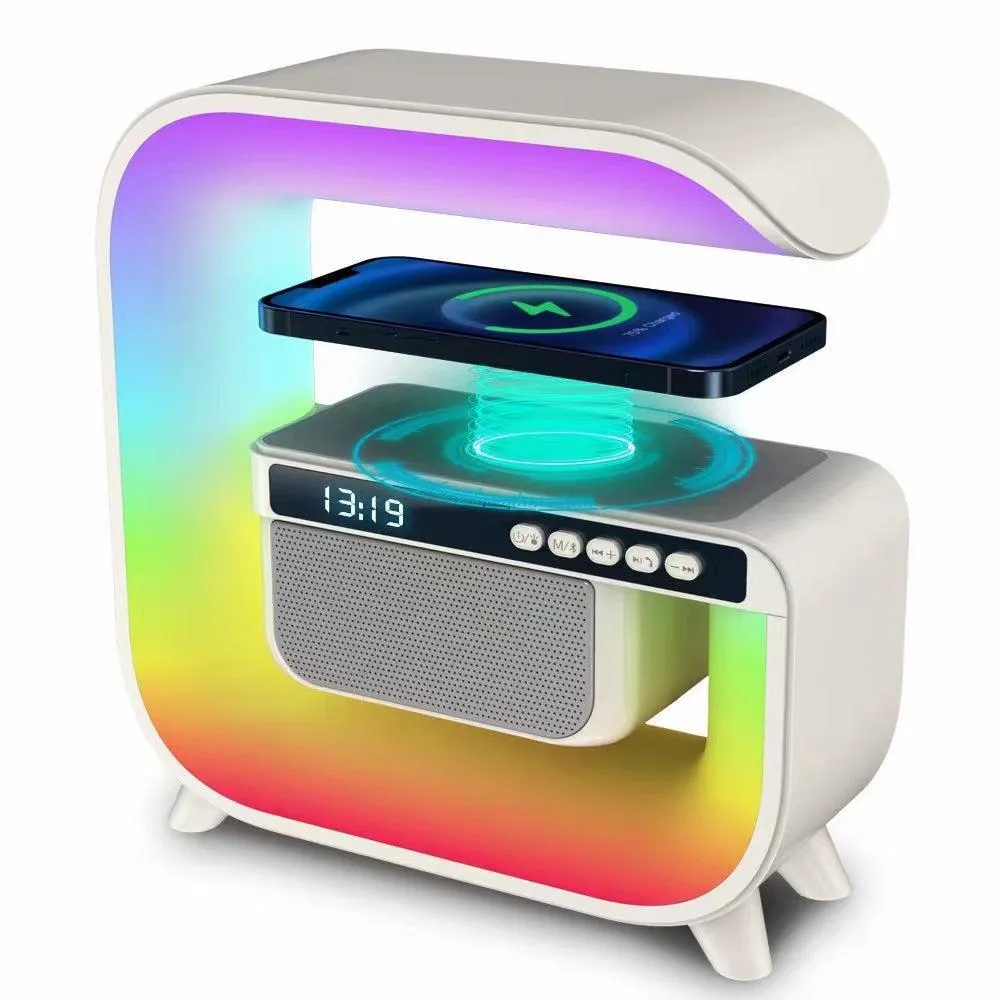 LED Wireless Charging Speaker