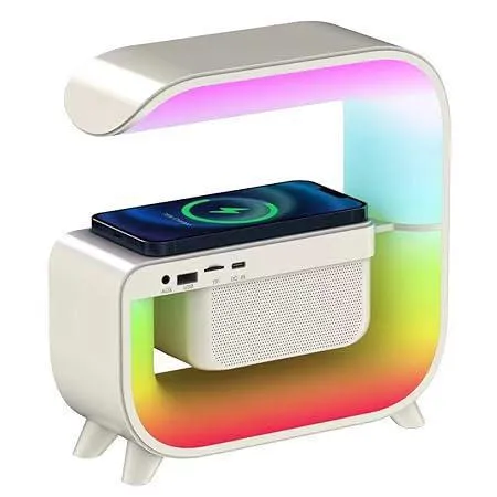 LED Wireless Charging Speaker