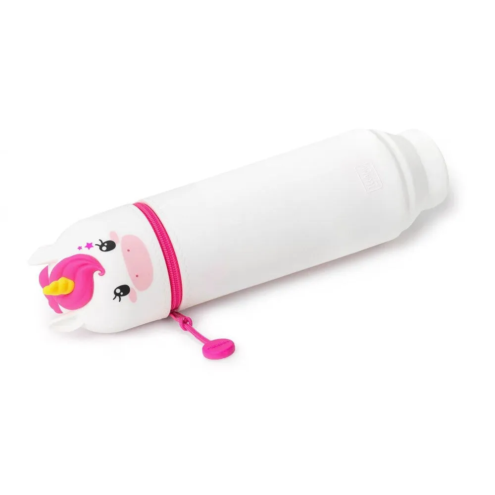 Legami: Kawaii 2 in 1 Soft Silicone Pencil Case Unicorn