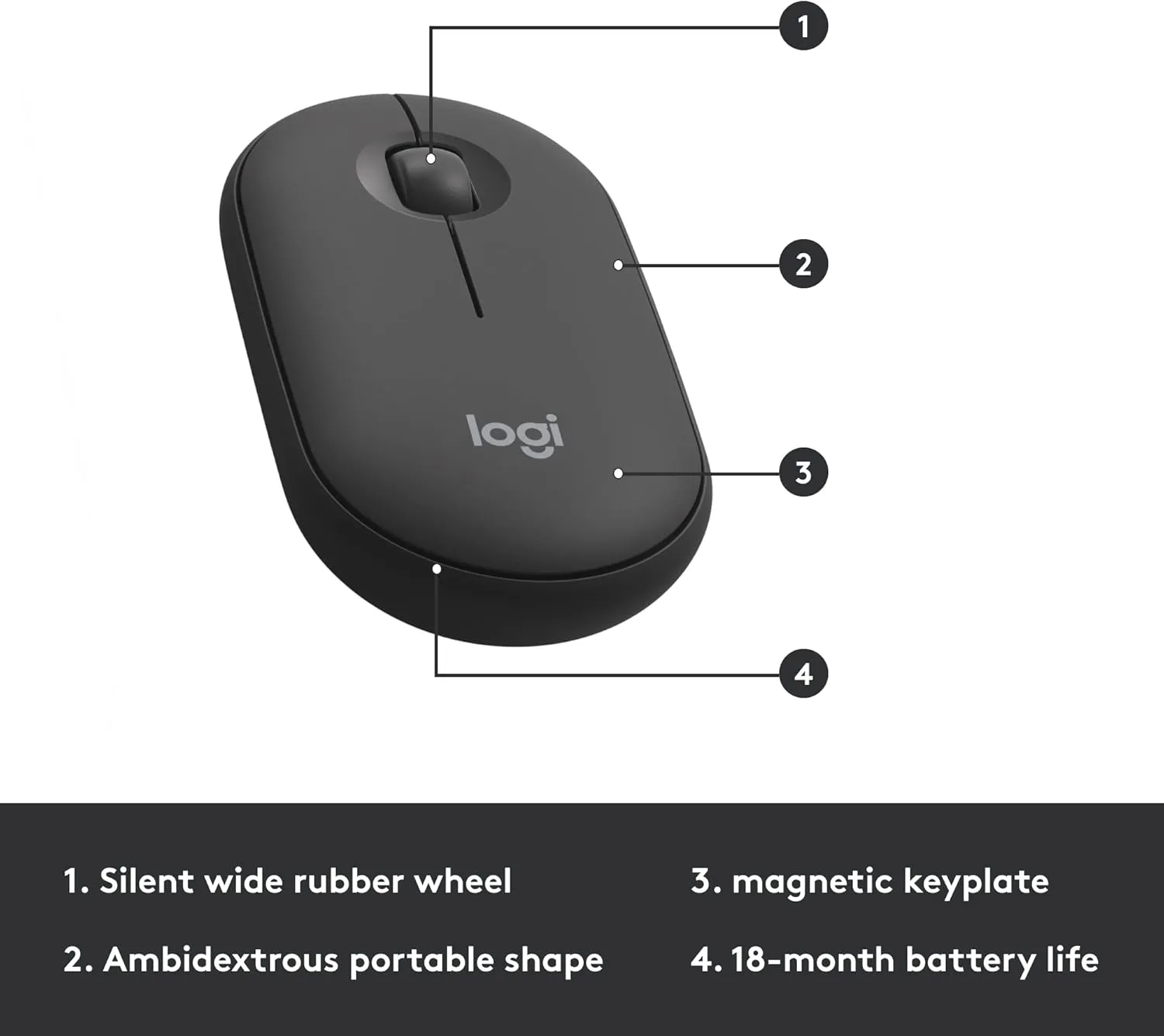 Logitech MK470 Slim 無線鍵盤與滑鼠組合 (中文版) - Black 黑色 920-009184 原裝行貨