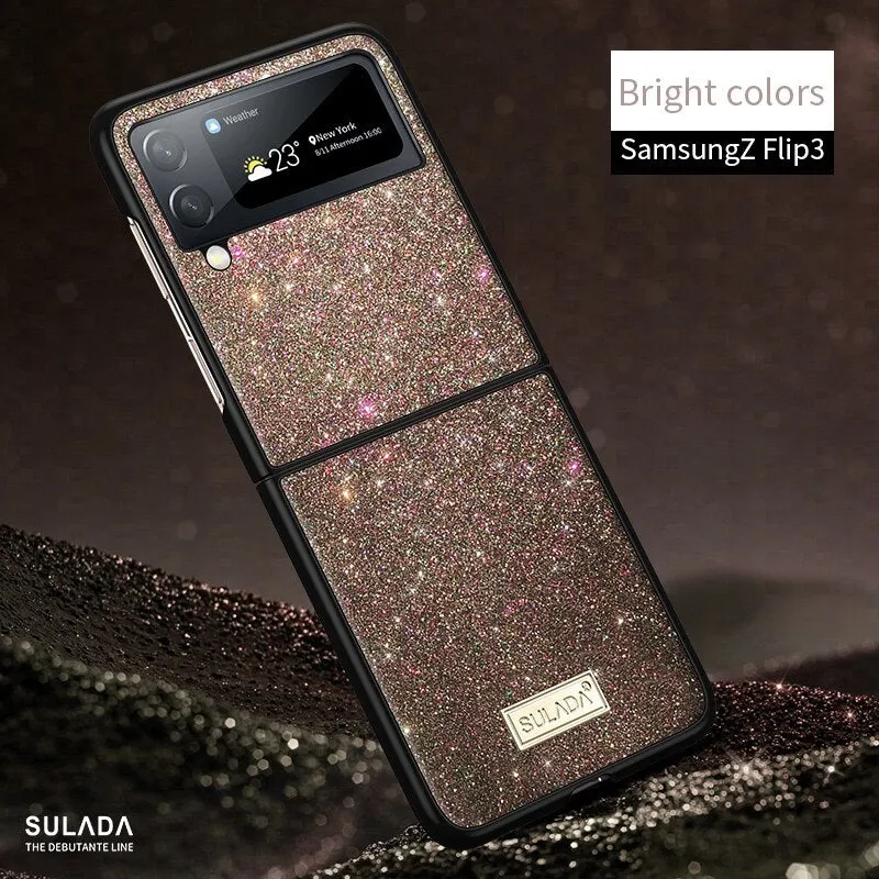 Luxury Bling Glitter Phone Case For Samsung Galaxy Z Flip