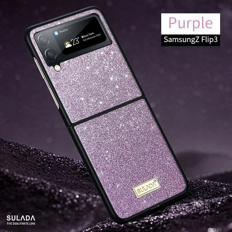 Luxury Bling Glitter Phone Case For Samsung Galaxy Z Flip