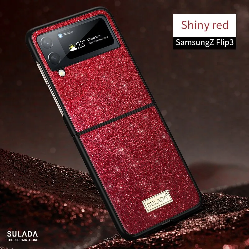 Luxury Bling Glitter Phone Case For Samsung Galaxy Z Flip