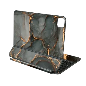 Magic Keyboard for iPad Pro 11” (M4, 2024) SIGNATURE AGATE GEODE Deep Forest Skin