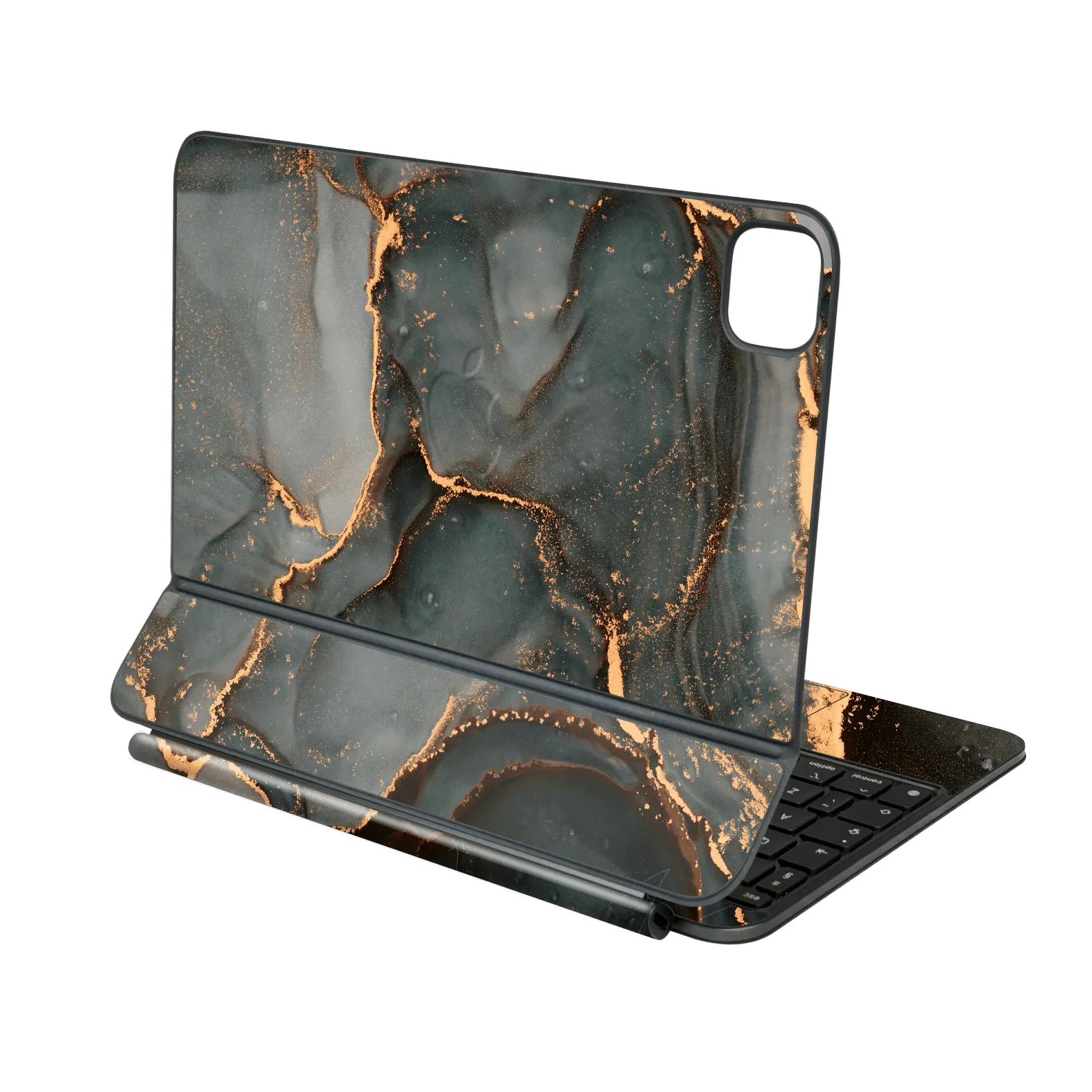 Magic Keyboard for iPad Pro 11” (M4, 2024) SIGNATURE AGATE GEODE Deep Forest Skin