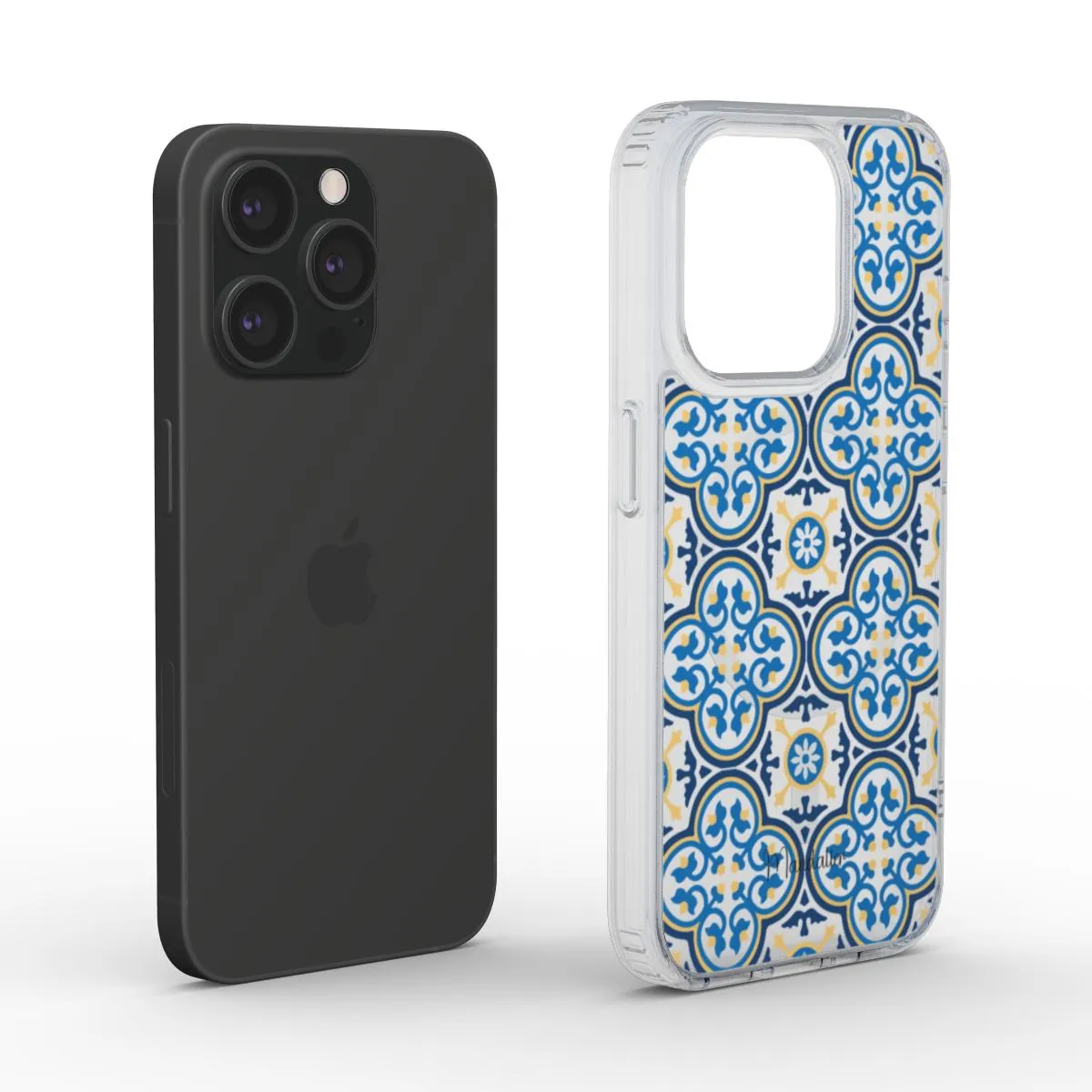 MagSafe Clear Phone Case|Maduma Fjura Blu