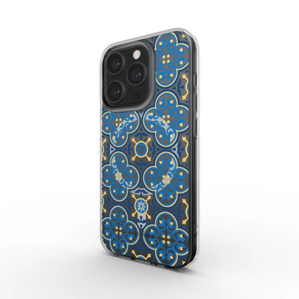 MagSafe Clear Phone Case|Maduma Fjura Blu