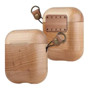 Maple Wood AirPod 1/2 Case