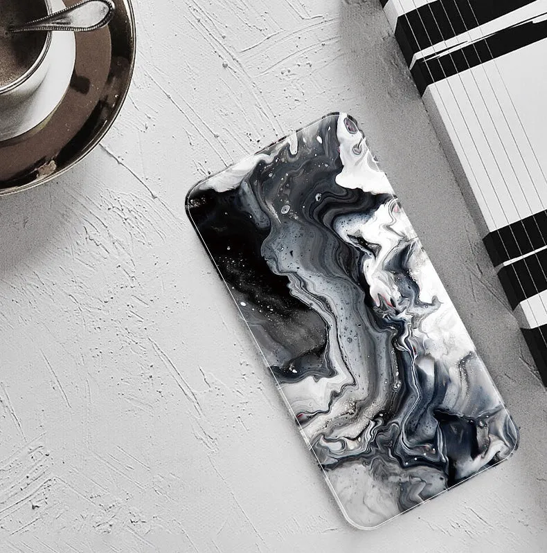 Melting Ink Marbling Pattern USB Portable Charger Power Bank Creative Gift