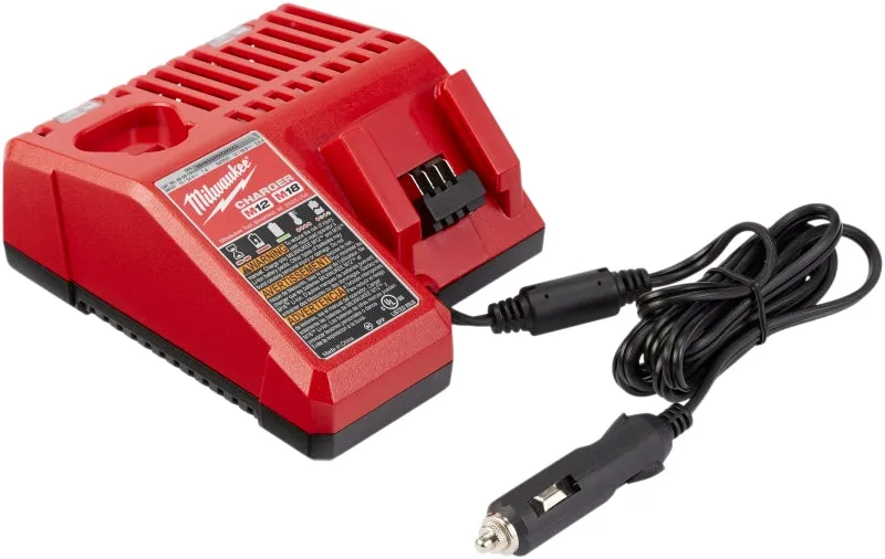 Milwaukee 48-59-1810 Vehicle Charger, 18 V Output, Red :EA: QUANTITY: 1