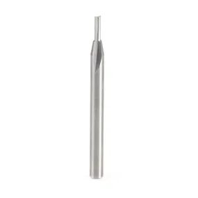 Miniature Plunge Router Bit | 1⁄16 Dia x 3⁄16 x 1⁄8" Shank Router Bit | 46480 | 738685464809