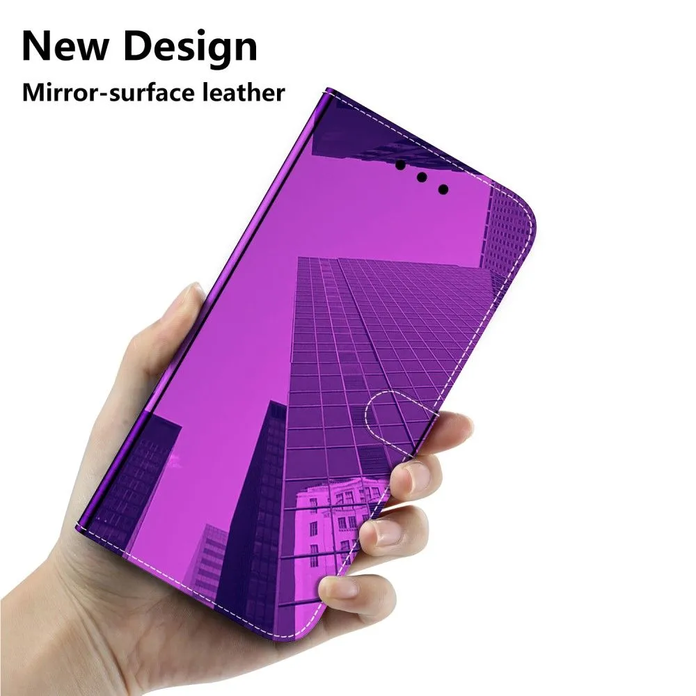 Mirror Google Pixel 6 Pro flip case - Purple