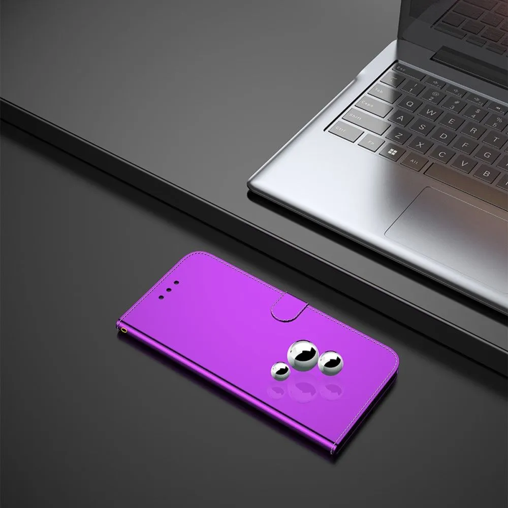 Mirror Google Pixel 6 Pro flip case - Purple