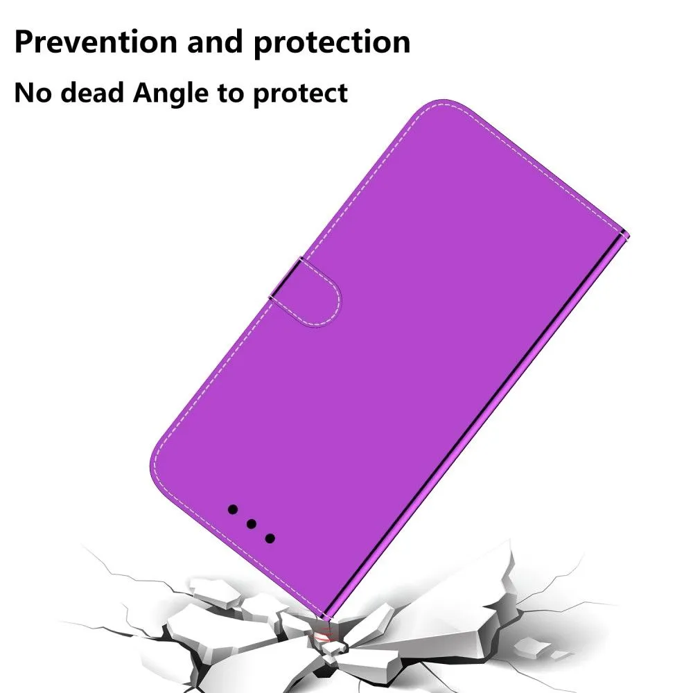 Mirror Google Pixel 6 Pro flip case - Purple