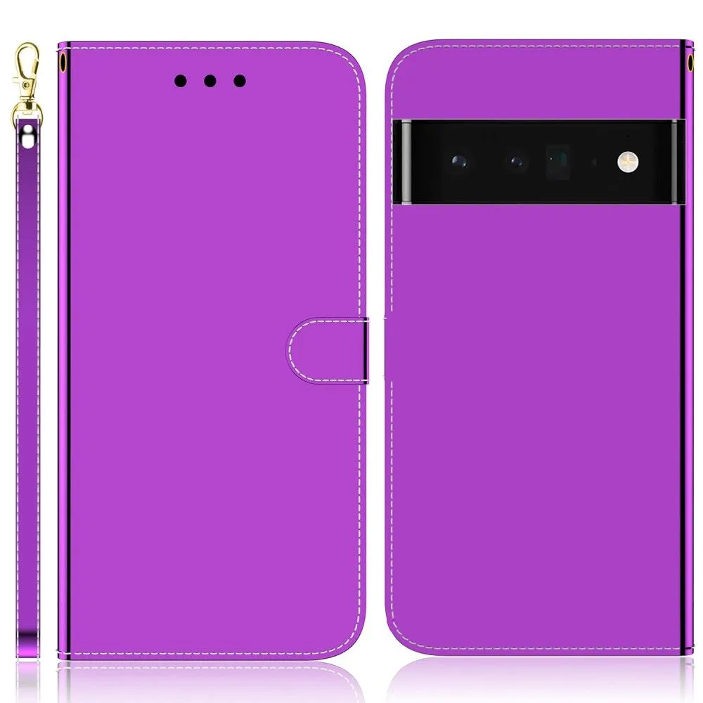 Mirror Google Pixel 6 Pro flip case - Purple